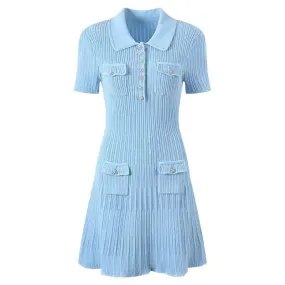 2024 Polo Knit Dress