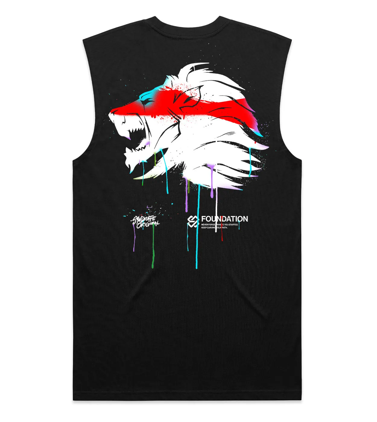 Abstract Tank Black