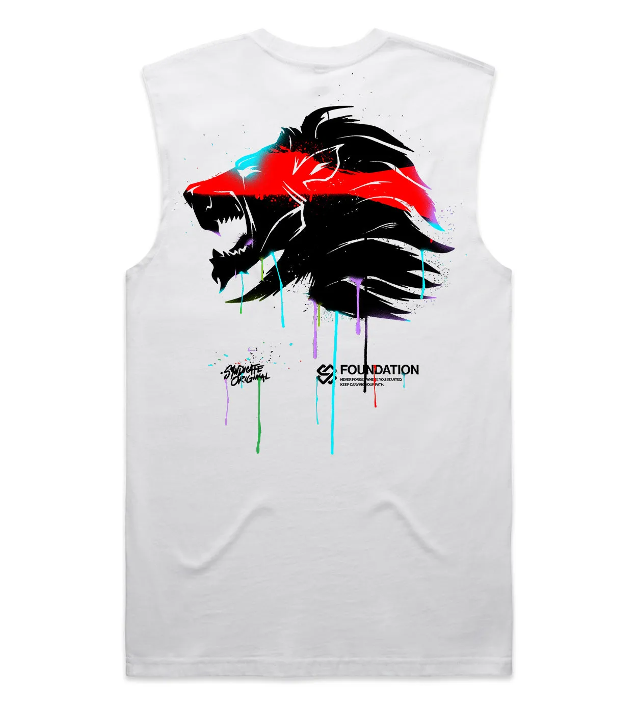 Abstract Tank White