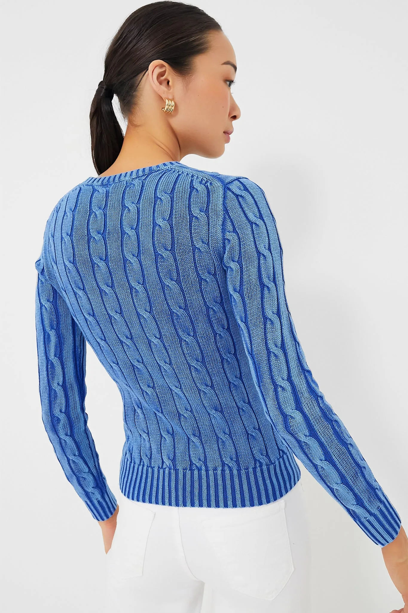 Blue Cotton Juliana Longsleeve Sweater