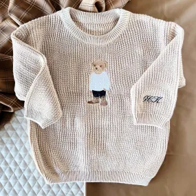 Boy Polo Bear Sweater