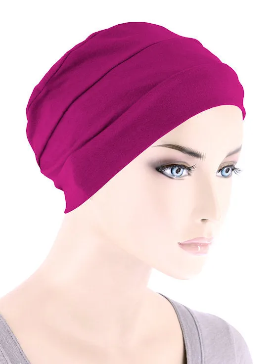 Cloche Cap Plum