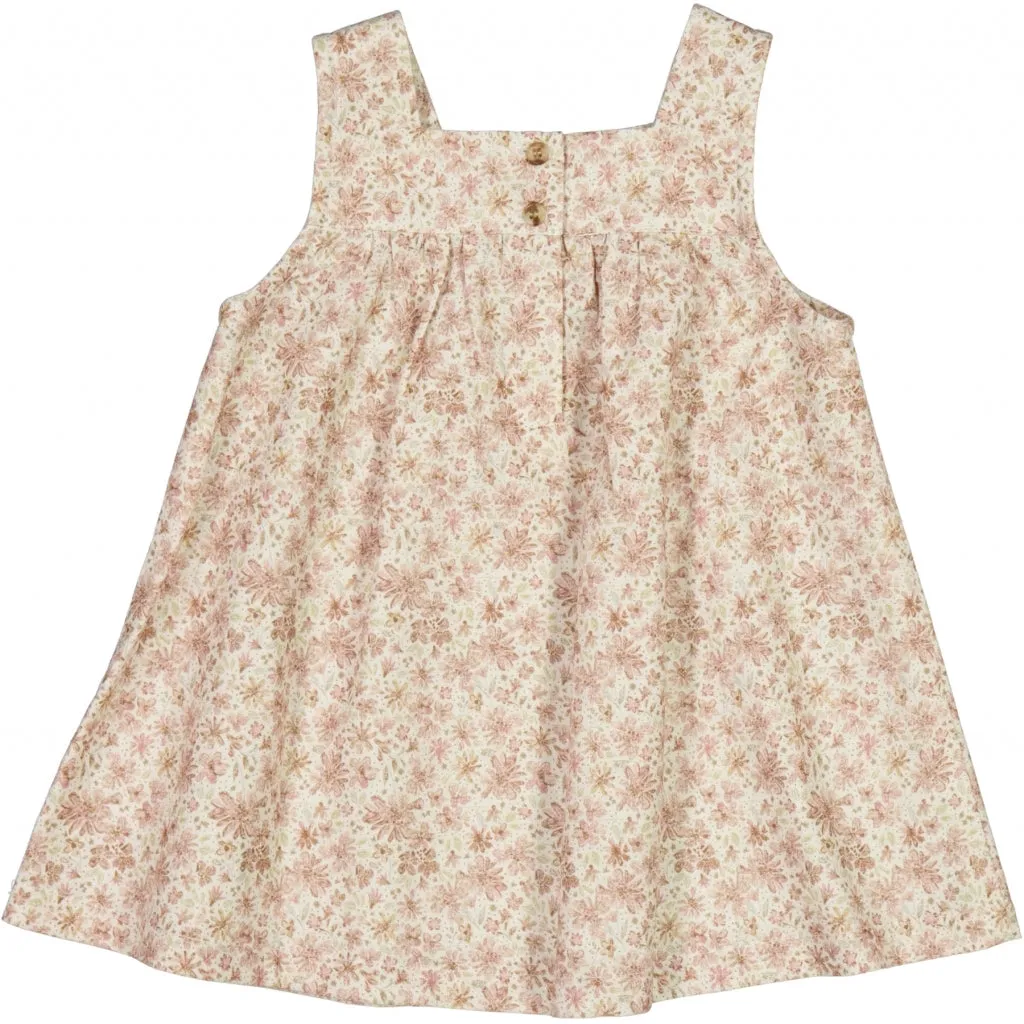 Dress Ayla - eggshell flowers