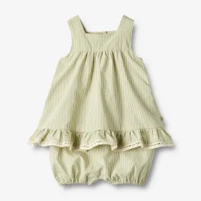 Dress Suit Harriet - green stripe