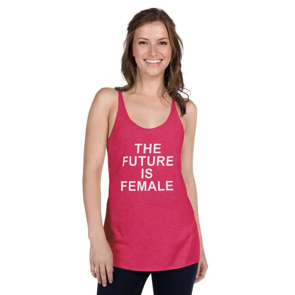 ELEVATED SCULPT RACERBACK TANK PINK