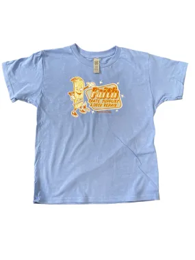 Faith x Skateshop Day Youth T-Shirt- Lt. Blue