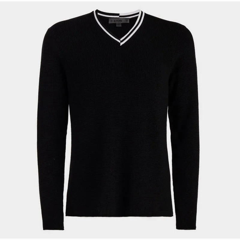 G/Fore | V Neck Waffler Knit