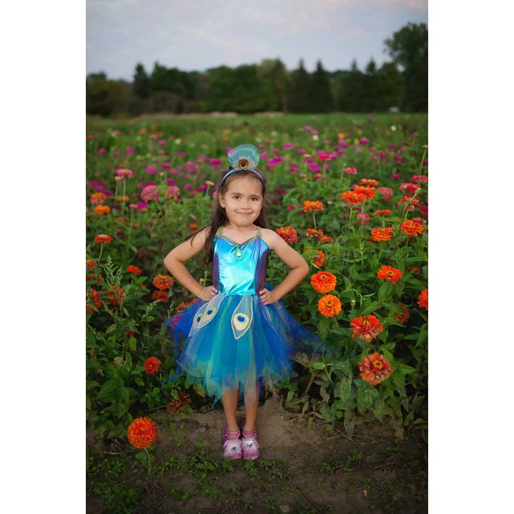 Great Pretenders Pretty Peacock Dress and Headband