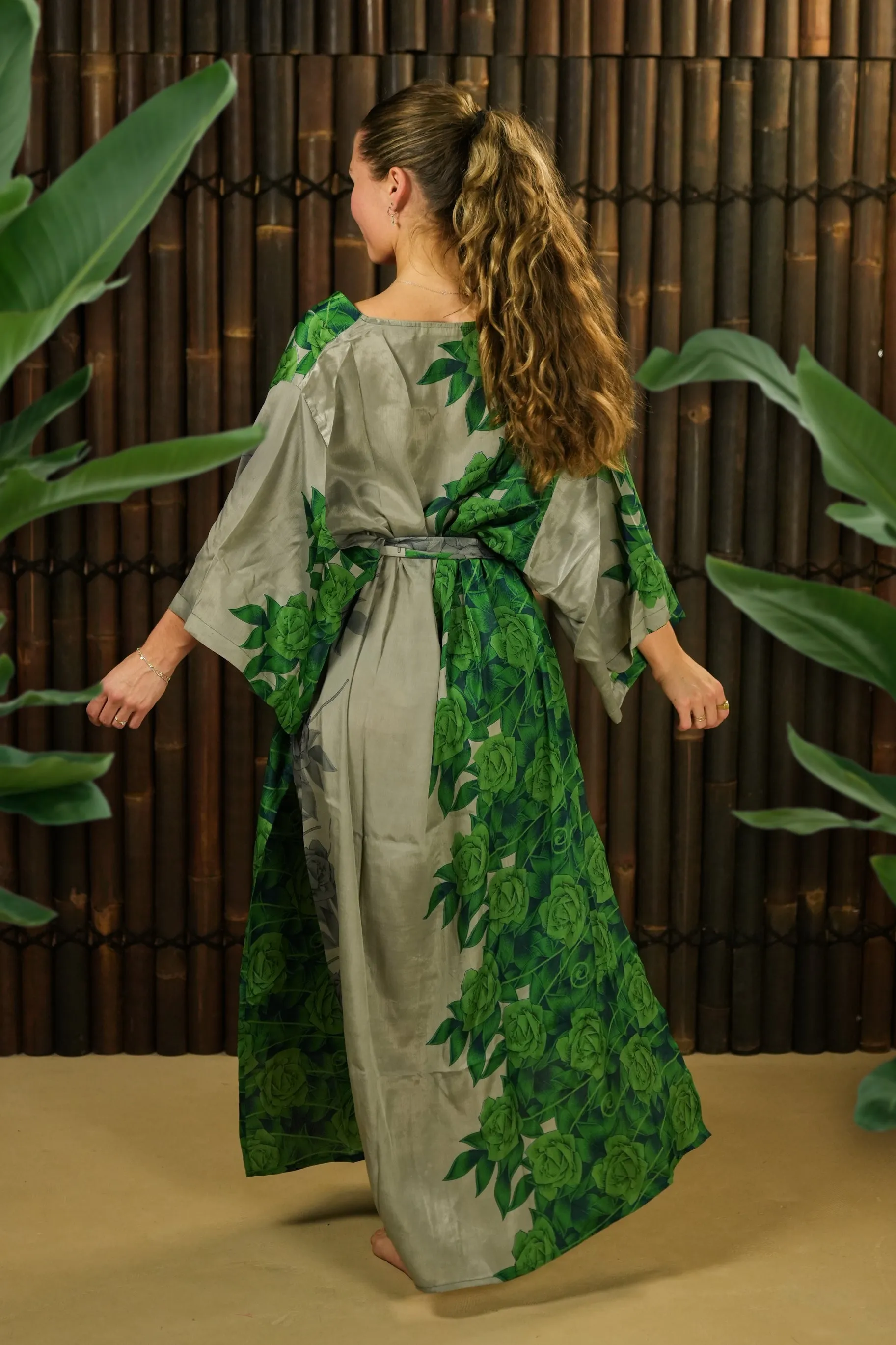 Kimono-inspired Jacket and Dress 'Ruhe' - with imperfection