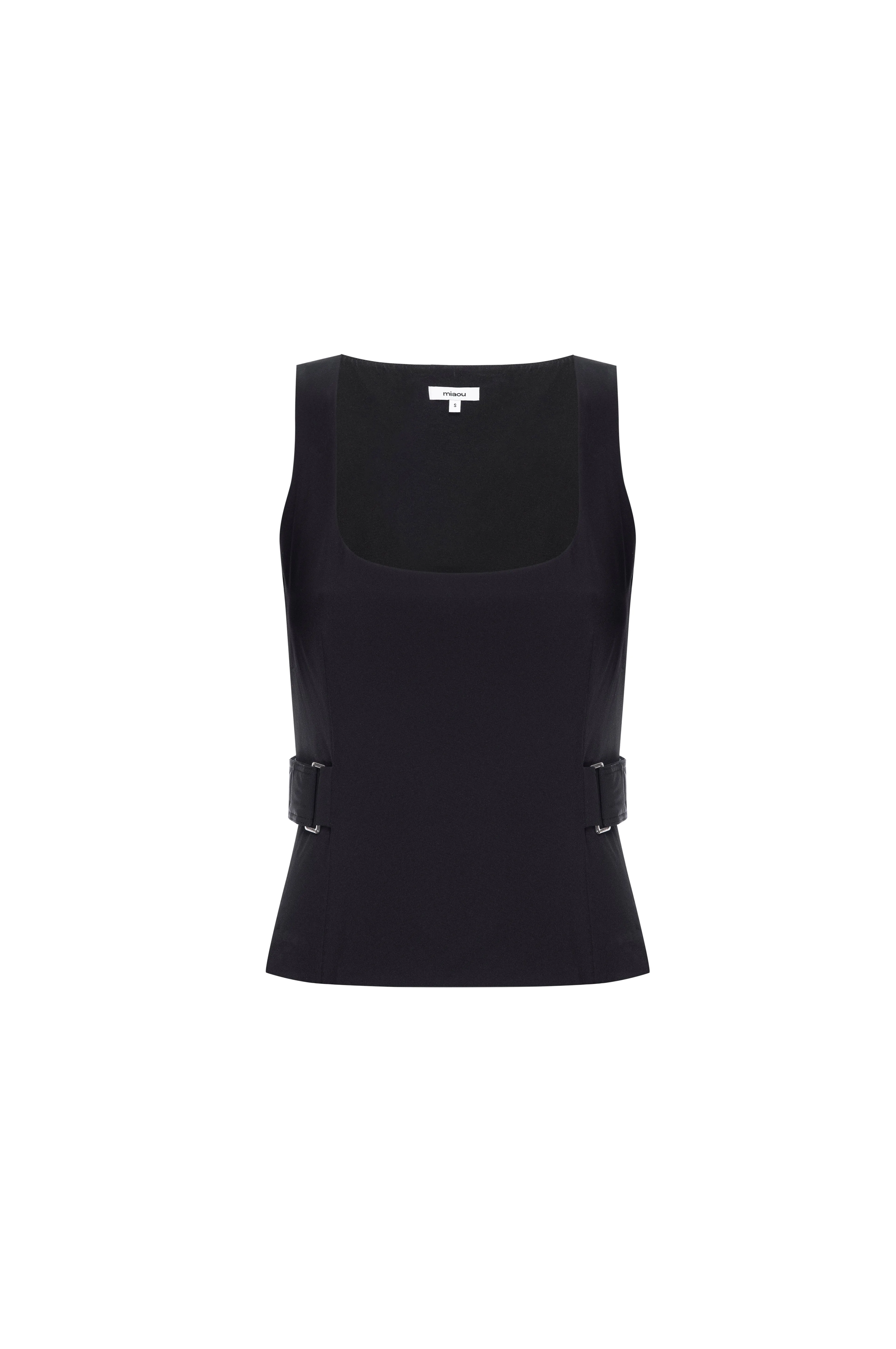 LEILA TOP - BLACK