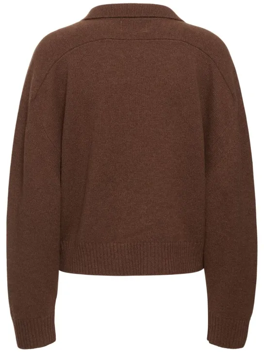 Loulou Studio   Homere cashmere polo sweater 