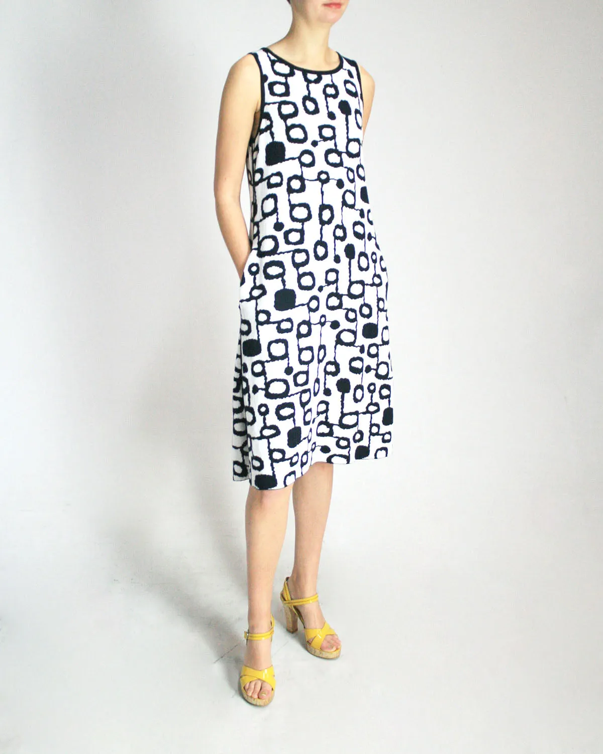 Miró Jacquard Pima Cotton Reversible Dress