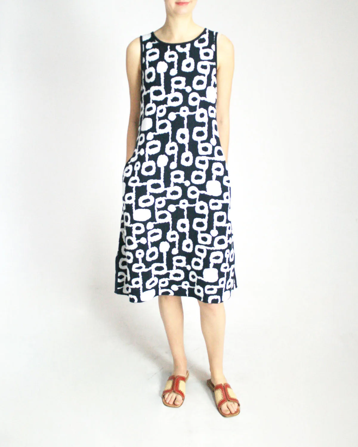 Miró Jacquard Pima Cotton Reversible Dress