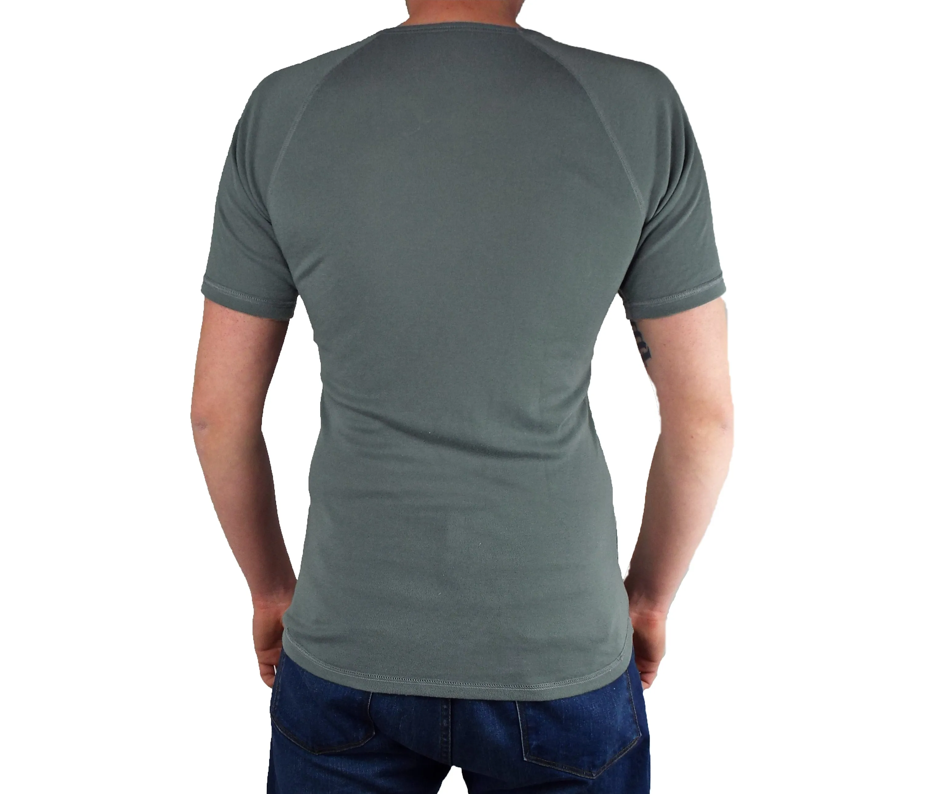 MULTI-PACK - Dutch Army - Short Sleeve Thermal Top - Grey Polyester - Base Layer - Super Grade