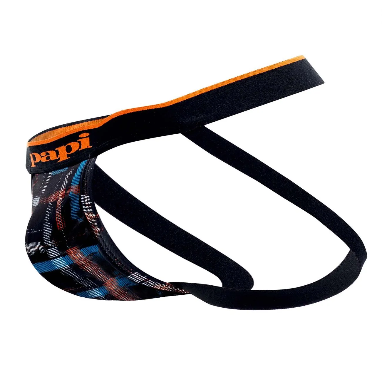 Papi UMPA006 2PK Jockstrap Color Black-Orange