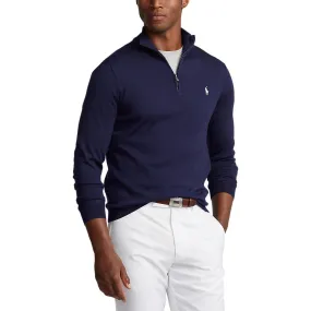 Polo Performance Ralph Lauren 1/4 Zip Coolmax Knit - French Navy