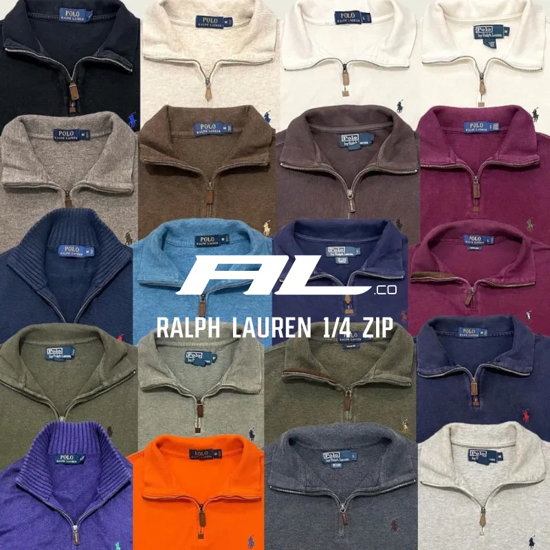 Ralph Lauren 1/4 Zip 30 pcs