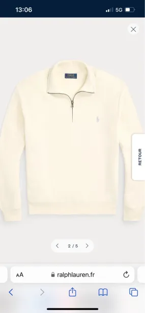 Ralph Lauren polo quarter zip