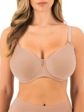 Rebecca Essentials Moulded Spacer Bra - Cafe Au Lait