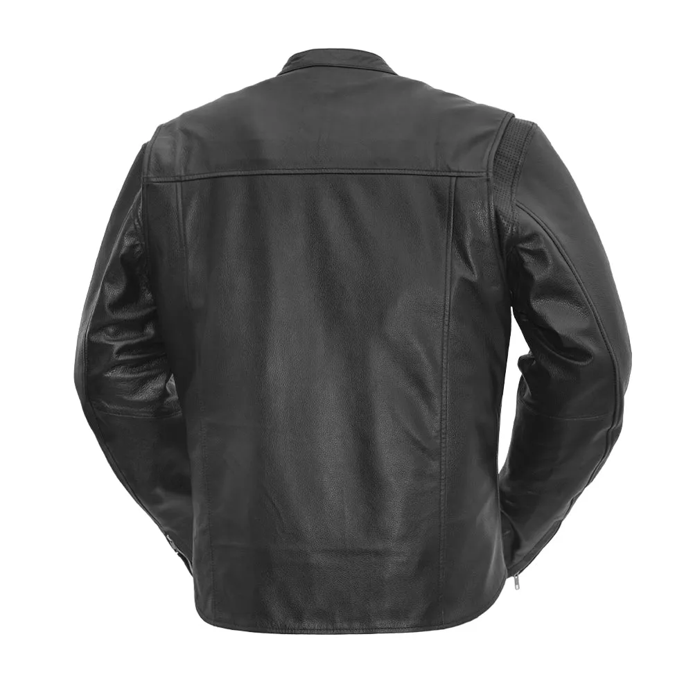 Rocky Men's Motorcycle Leather Jacket