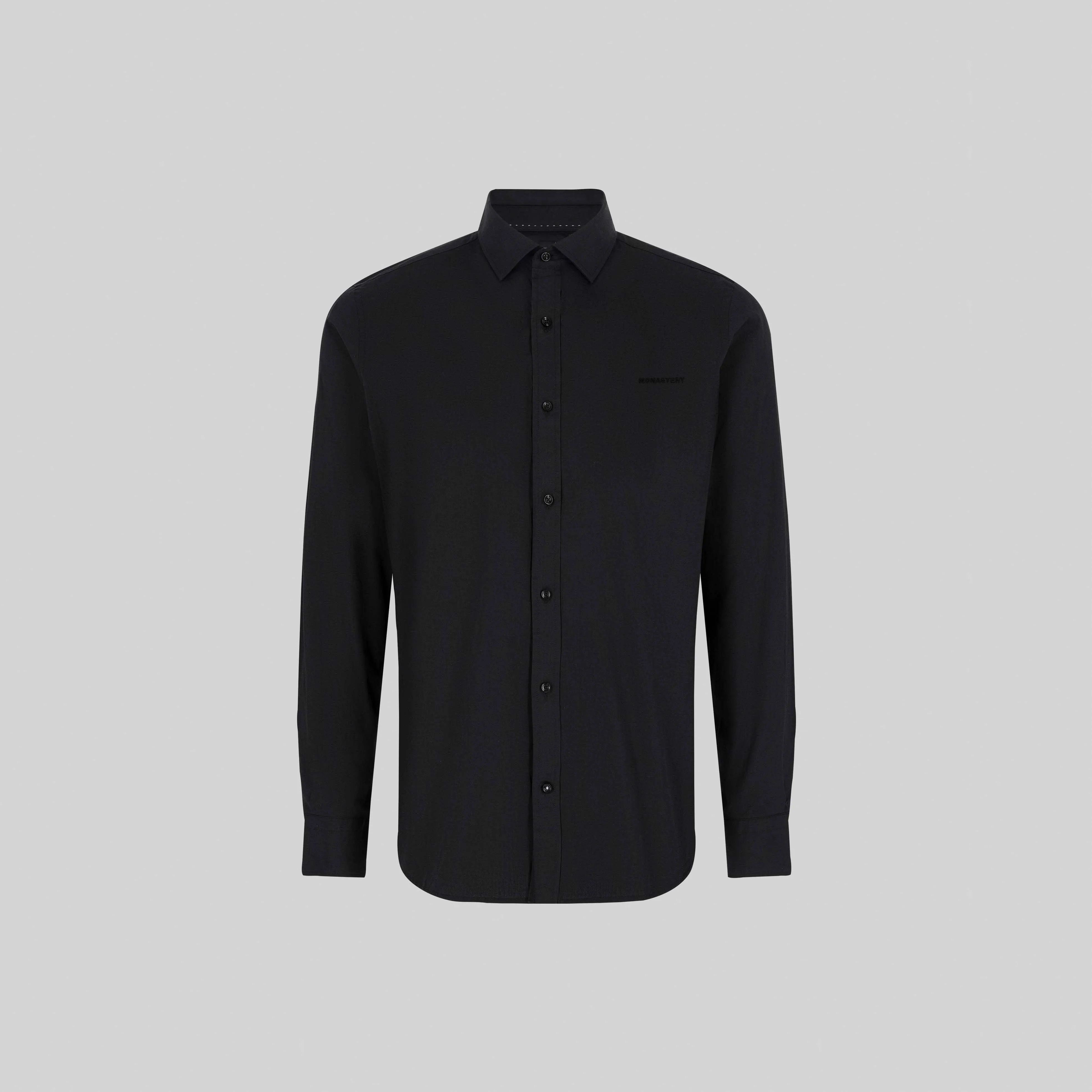 ROLLS SHIRT LONG SLEEVE BLACK