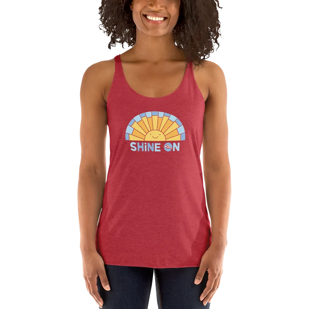 Shine On Racerback Tank Top