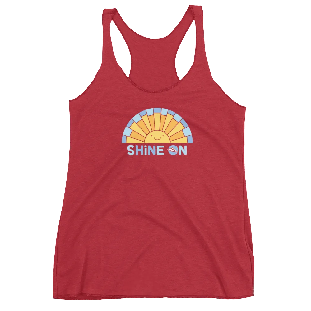 Shine On Racerback Tank Top