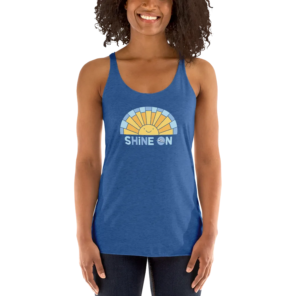 Shine On Racerback Tank Top