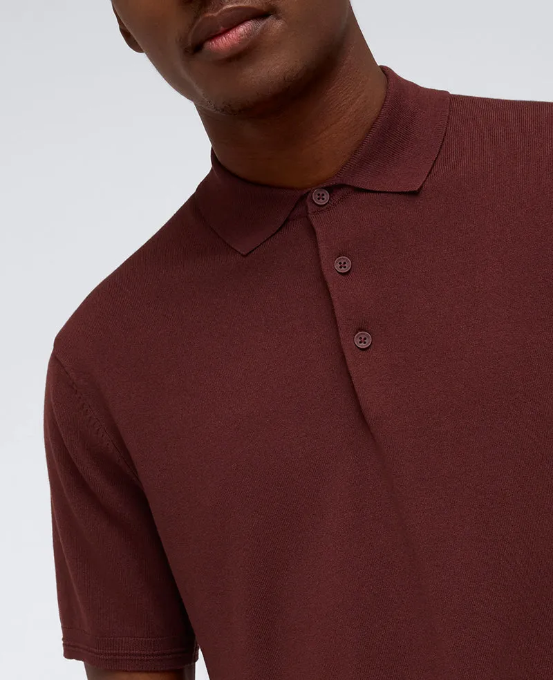 Short Sleeve Sweater Polo