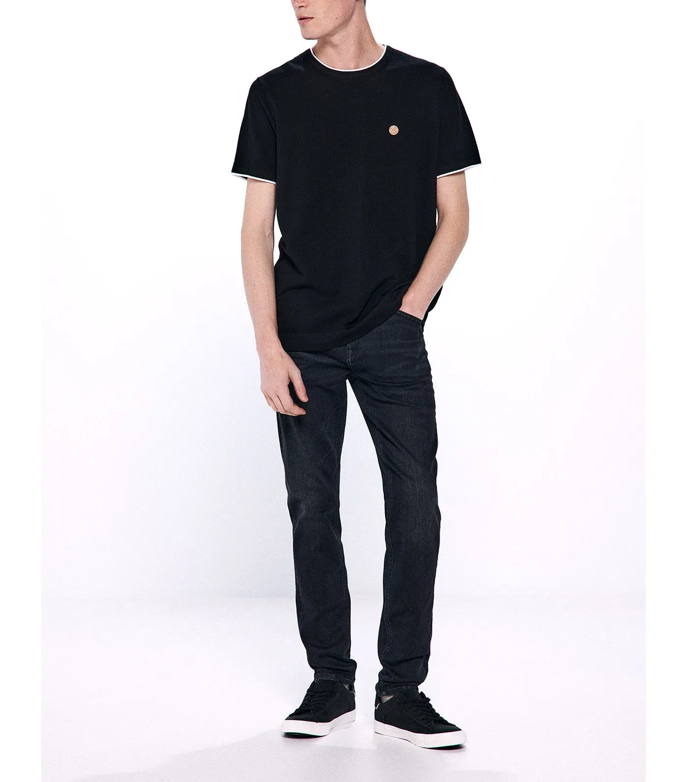 Short-Sleeved Jumper Black