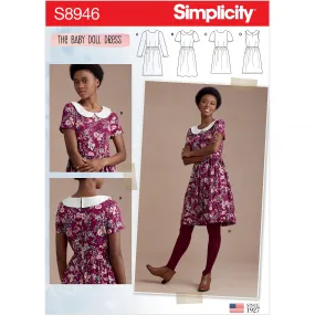 Simplicity Sewing Pattern S8946 Misses' Dresses