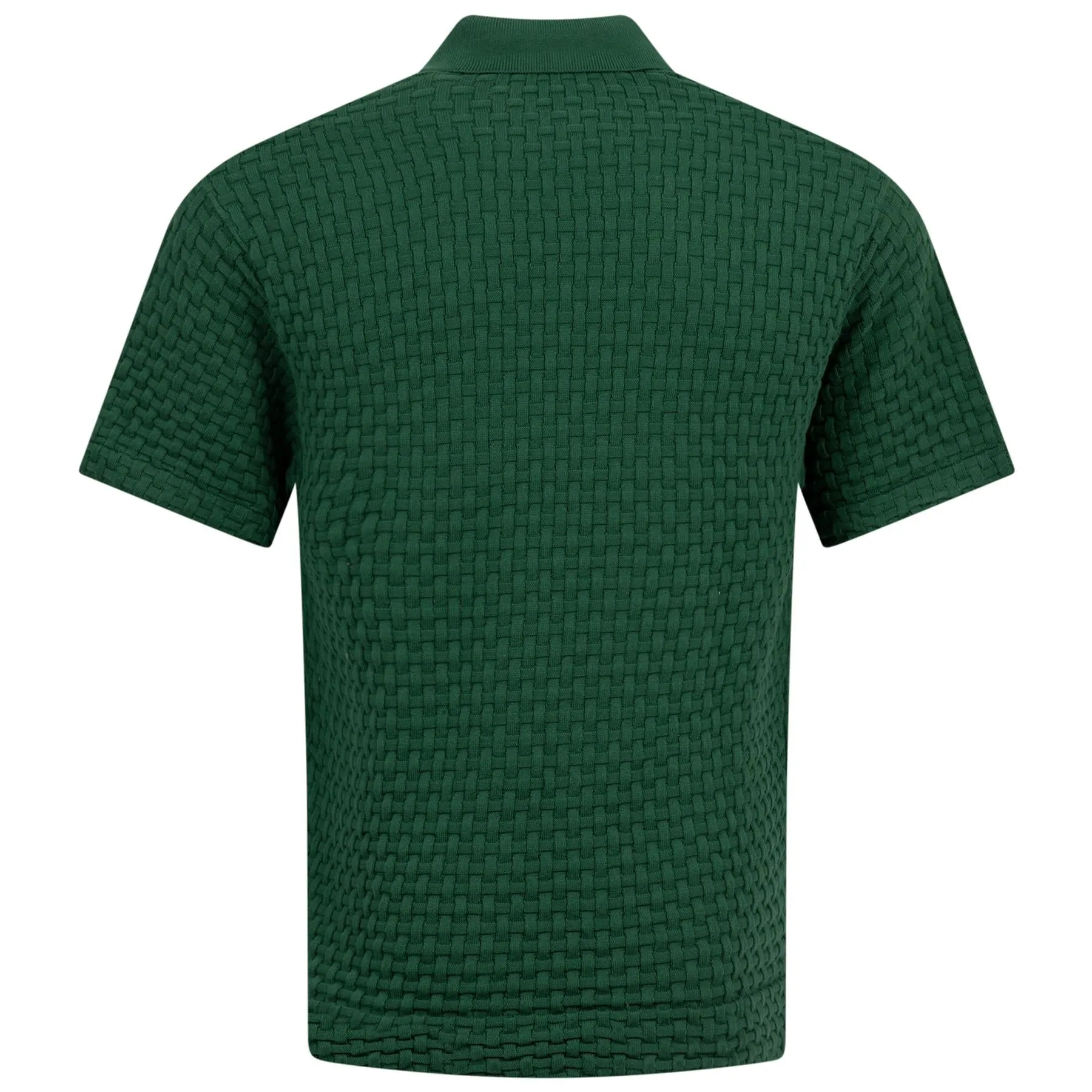 Theo Sweater Polo Green - AW24