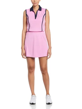 Women's Color Block Golf Polo Dress